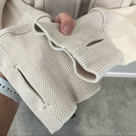 Lululemon Scuba Hoodie II Cream Angel Wing Mojave Tan - Picture 11 of 16